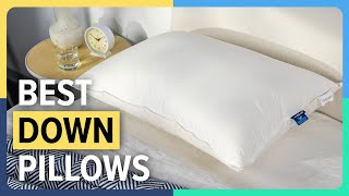 Best Down Pillows 2023 — Our Top Picks [upl. by Ardnuat607]