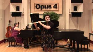 Opus 4 Studios Jennifer Shin flute  Poem by Charles Tomlinson Griffes [upl. by Julis]