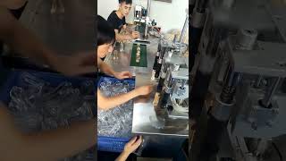 Semiautomatic 4 head perfume filling machine Perfume Crimping Machine perfume capping machine [upl. by Feld]