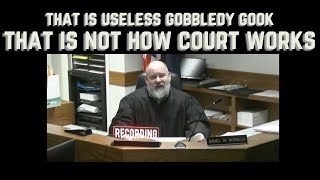 Judge Norbeck shuts down a Sov Cit in 2 minutes [upl. by Mchenry458]