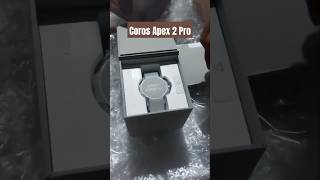 Unboxing Coros Apex 2 Prosmartwatchrunningmarathonsgadgetsgearstrailrunning [upl. by Sibeal]