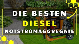 Diesel Notstromaggregat TEST 2024  Die 3 besten Stromerzeuger im großen VERGLEICH [upl. by Alethea]