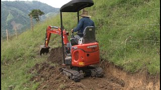 Mini Excavadoras Finca Demostrativa vivatech PitalitoHuila [upl. by Amelina]