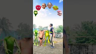 dome Casita alien joker amp funny dancing frog corect head matching VFX magic video I A Digital World [upl. by Ahsiekram]