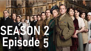 Downton Abbey  Season 2 Episode 5  FIRST TIME VIEWING [upl. by Atnom]