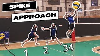 How to Spike a Volleyball Perfecting Your Timing volleyball [upl. by Innaig129]