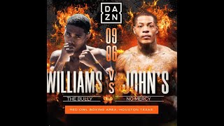 Elijah Williams Looks to move to 91 on DAZN Redowl Box fest X VS Naheem Jones who is 50 dazn [upl. by Olrac614]