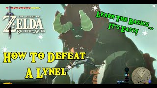 How to Defeat A Lynel in Breath of The Wild Learn the Basics and It’s Easy [upl. by Nuj]