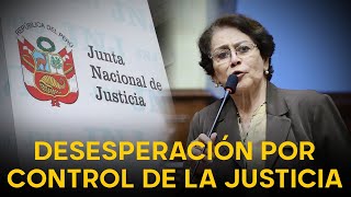 ¿PARA ESO  Congresista queda mal parada por insistir en eliminar la Junta Nacional de Justicia [upl. by Meade]