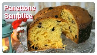 Panettone semplice con impasto unico I Le Ricette di TerroreSplendore [upl. by Nylirrej]