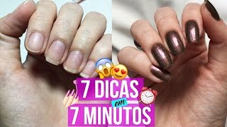 DICAS PARA SALVAR UNHAS MOLES E QUEBRADIÇAS [upl. by Aohk]