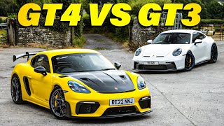 Choosing the Champion Porsche 911 GT3 vs 718 Cayman GT4 [upl. by Adiell729]