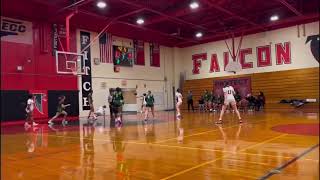 New London Basketball Highlights vs Fitch High School Girls 1224 [upl. by Lleira]