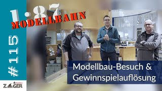 ModellbauBesuch amp Gewinnspielauflösung  115 [upl. by Llertnad]