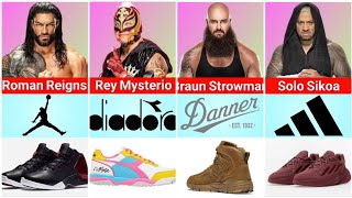 WWE Wrestler Their Shoe Brands [upl. by Lizzy350]