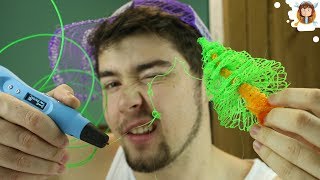 3D Pen  How to Make a Cap  Christmas Tree [upl. by Enale]