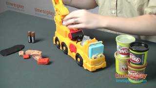 PlayDoh Diggins Rigs Buster the Power Crane from Hasbro [upl. by Darrey899]