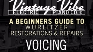 A Beginners Guide to Wurlitzer Restorations amp Repairs Voicing [upl. by Tizes]