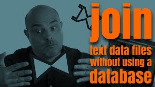 How to join text data files  Yes I Know IT  Ep 14 [upl. by Rollin]