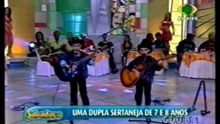 Luis Gustavo e Luis Augusto no Programa Sabadaço [upl. by Les]