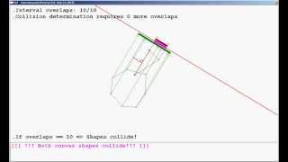 C SAT Separating Axis Theorem Graphical Tutorial [upl. by Nwahsor]