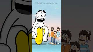 DuoVibe LOVES BANANA 😂😂Animation Memememes shorts [upl. by Lekram]