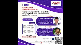 Transforming BFSI The Role of AI in Shaping the Future of Finance and Insurance Services [upl. by Gwenni121]