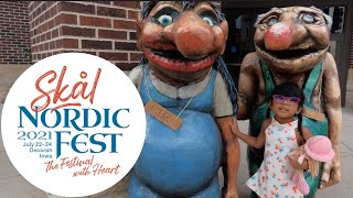 NORDIC FEST 2021  Skål The Festival with Heart  Scandanavian Celebration  Decorah IA  Vlog 24 [upl. by Ttekcirc]