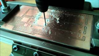 Proxxon MF70 CNC PCB Prototyping Timelapse [upl. by Inus]