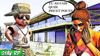 POUET POUET RETROUVE SA MAMAN RIEN NE CE PASSE COMME PRÉVU GTA 5 RP 15 [upl. by Nylaroc]