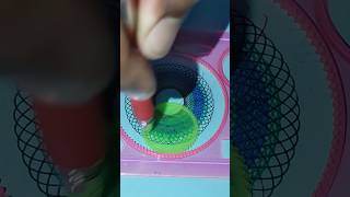 Colorful Serpent Path – Created with a Spirograph spirographsh asmrvideo satisfying art pattern [upl. by Nosde]