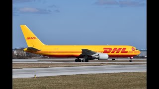 WINDY AFTERNOON ACTION at Hamilton Airport YHM plane spotting [upl. by Aihsoem]