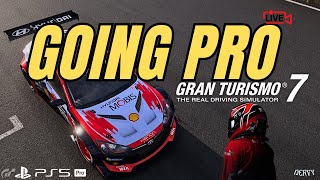 🔴LIVE  Can I Go Pro On Gran Turismo 7    PS5 Pro Gameplay [upl. by Treb]