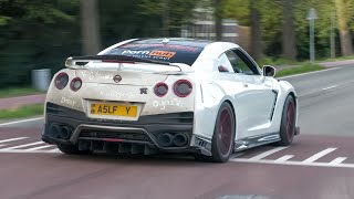 100 Nissan GTR R35 Accelerating LOUD 2000HP GTR Widebody GTR Skyline R34 GTR 1400HP GTR [upl. by Ordep483]