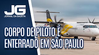 Corpo de piloto da Voepass é enterrado em São Paulo [upl. by Nine]