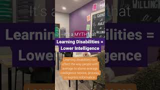 Learning Disabilities MYTH [upl. by Roberts751]