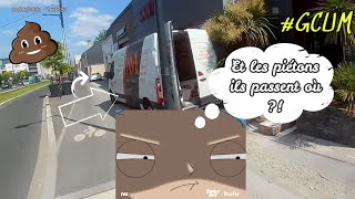 Jcomprend mieux pq les piétons marchent sur les pistes cyclables 😏💩 [upl. by Barthol]