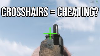 Are Crosshair Overlays Cheating  Hunt Showdown [upl. by Aleafar]