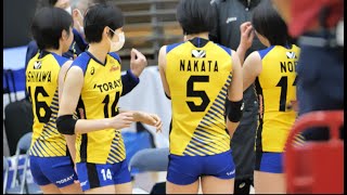 【女子バレー】【4K】白熱のプレイ～東レアローズ～【Japanese volleyball】 [upl. by Herriott440]