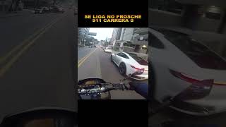 SE LIGA NO PORSCHE 911 CARRERA S shorts motovlog tornado250 motard jefscwb jefs [upl. by Nehgem]