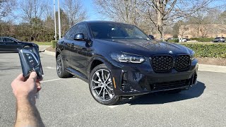 2023 BMW X4 xDrive30i M Sport Start Up Exhaust Test Drive Walkaround and Review [upl. by Edouard509]