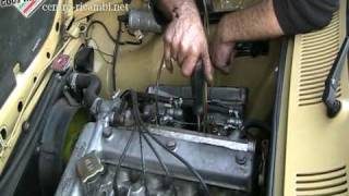 Adjusting Carburetors on an Alfa Romeo Alfetta [upl. by Takara598]