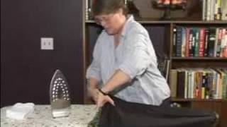 How to Iron Clothes  How to Iron Synthetic Fabrics [upl. by Rechaba]