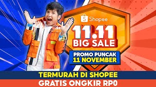 Ikuti Flash Sale 1000 iPhone amp 5 Mobil hanya di Shopee 1111 Big Sale Promo Puncak 11 Nov [upl. by Nikoletta979]