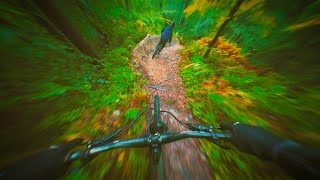 The GNARLIEST Slovenia Trails in the WET🌧️ 4k [upl. by Skip493]