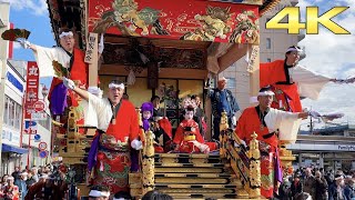 4K Chichibu Yomatsuri Night Festival 2023 秩父夜祭 笠鉾 屋台 日本の祭り [upl. by Auric246]