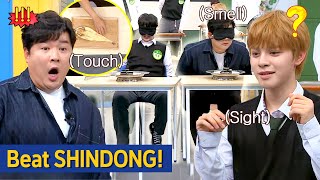 Knowing Bros Blind Food Test like Culinary Class Wars  🤣 Five Senses Showdown with Shindong [upl. by Akilat]