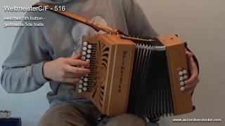 Wooden Weltmeister CF 516  by Accordion Doctor [upl. by Anaytat684]