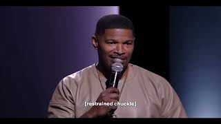 JAMIE FOXX  JAY Z IMPRESSION DURING WHAT HAPPENED WAS COMEDY SPECIAL [upl. by Prinz]