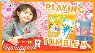 TUMBLE GAME  Playing with the Tumble Marble Game [upl. by Ineslta]